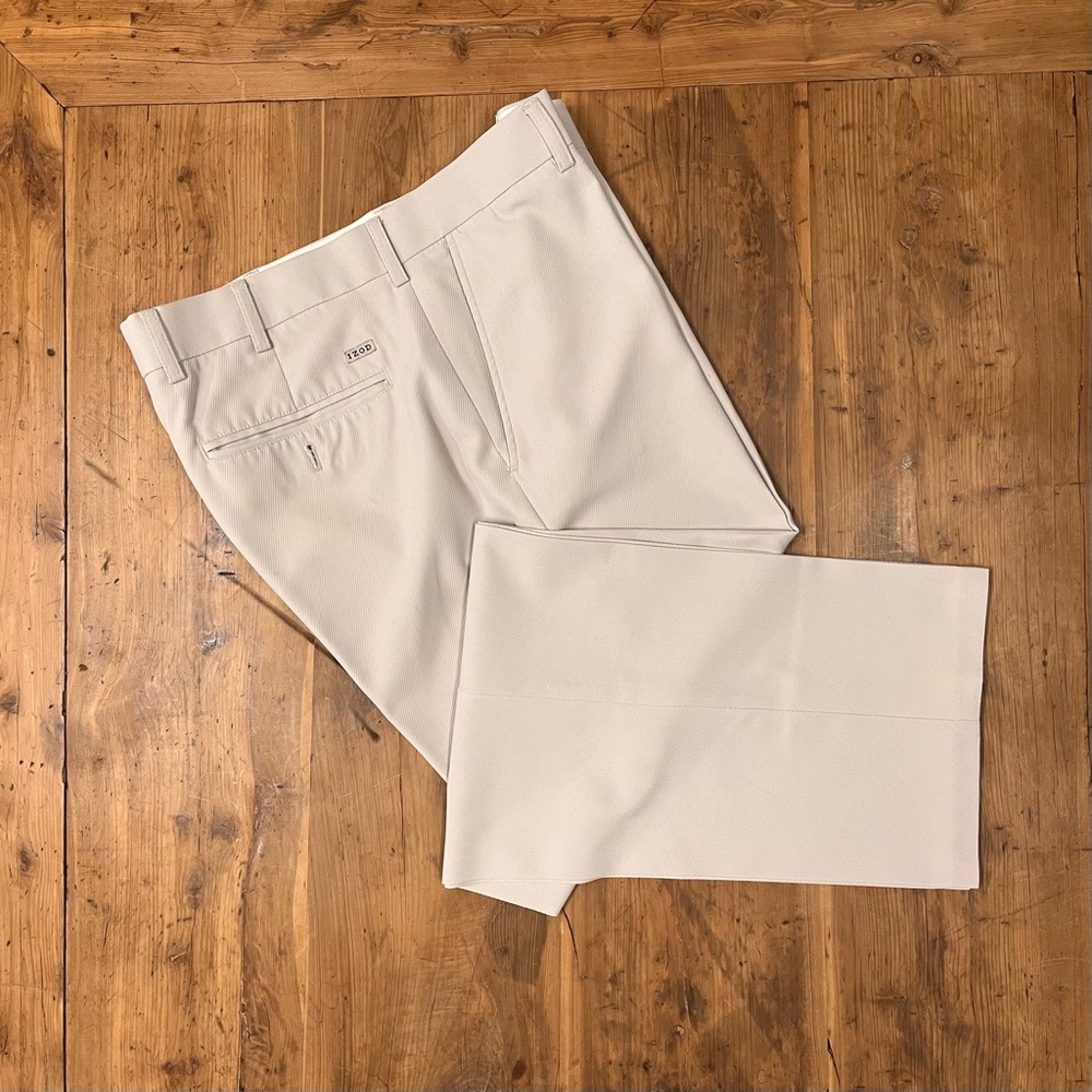 Izod Cream Textured Fabric